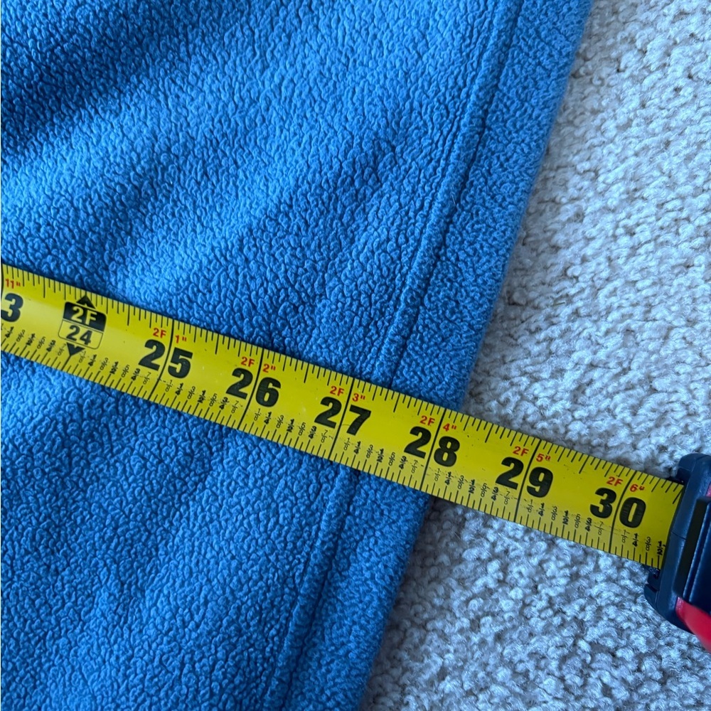 VTG 90s Umbro Baby Blue Fleece Pullover Size Large - Picture 6 of 9